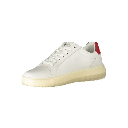 Calvin Klein White Polyester Sneaker - SMARTMARTNZ