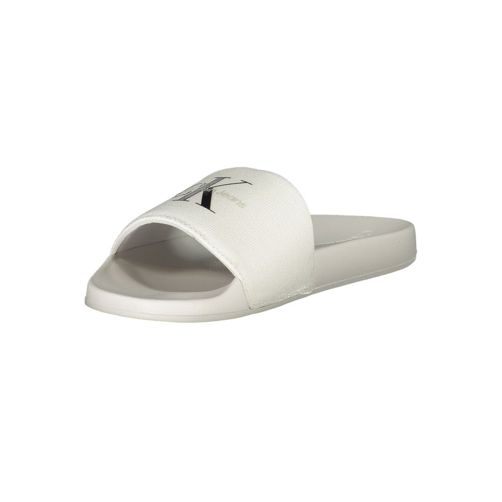 Calvin Klein White Polyester Women Sandal - SMARTMARTNZ