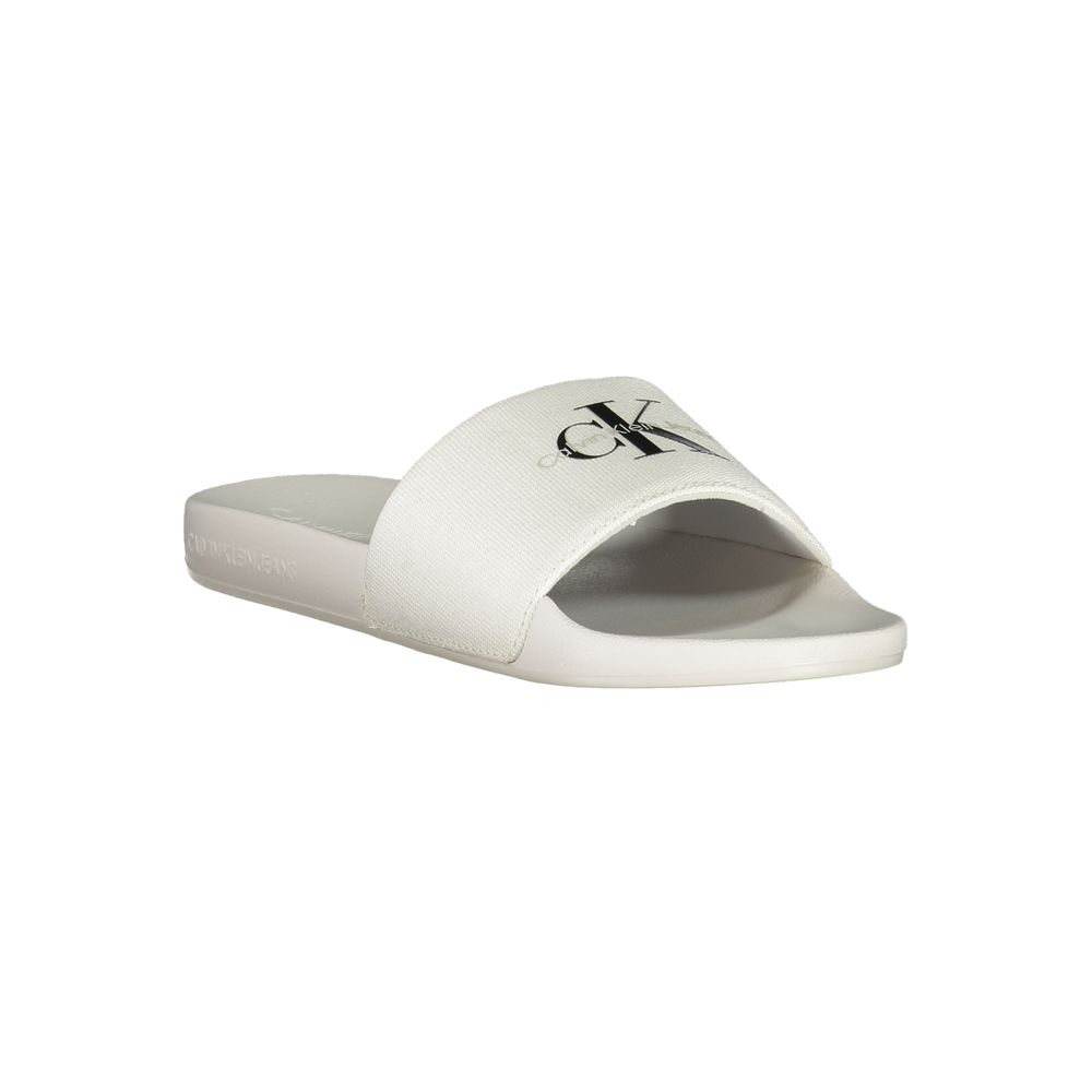 Calvin Klein White Polyester Women Sandal - SMARTMARTNZ