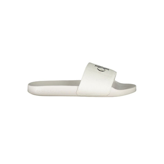 Calvin Klein White Polyester Women Sandal - SMARTMARTNZ