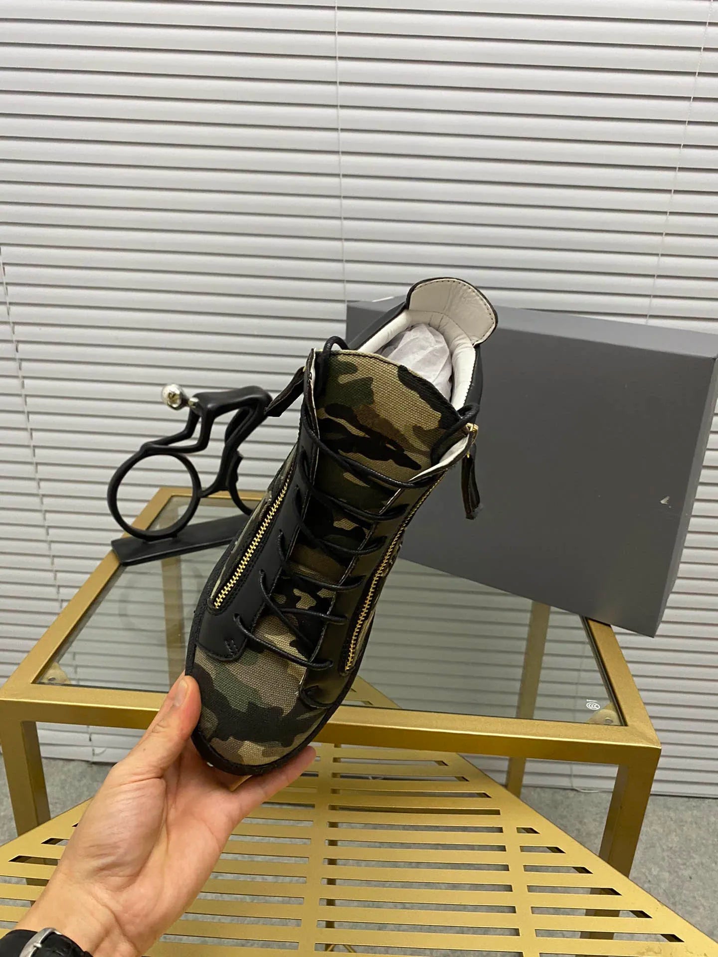 Camouflage Military - Style Outdoor Trekking Shoes( Size 38 - 47) - SMARTMARTNZ