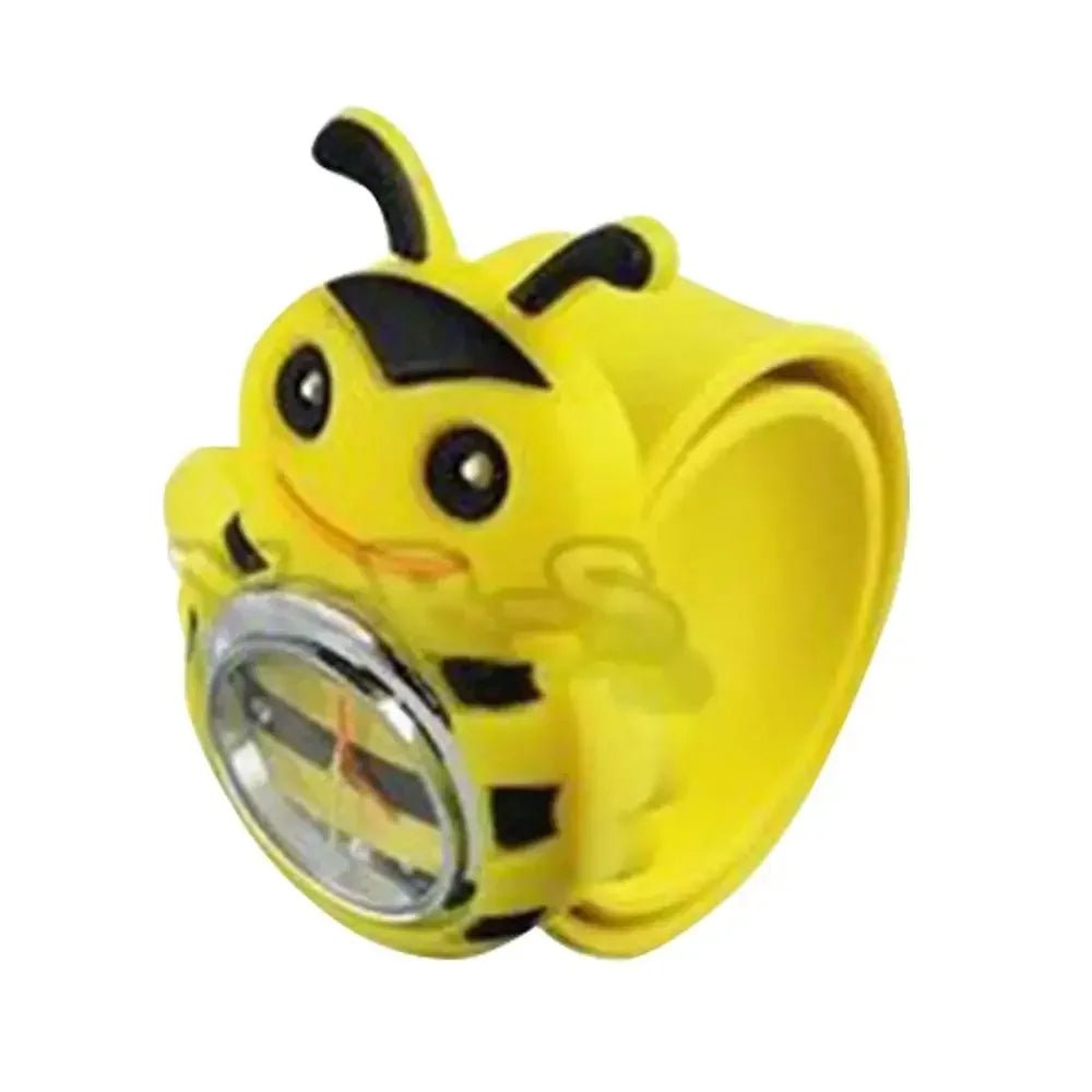 Cartoon Toy Watch for Kids – Animal & Fruit Pattern Silicone Slap Band - SMARTMARTNZ