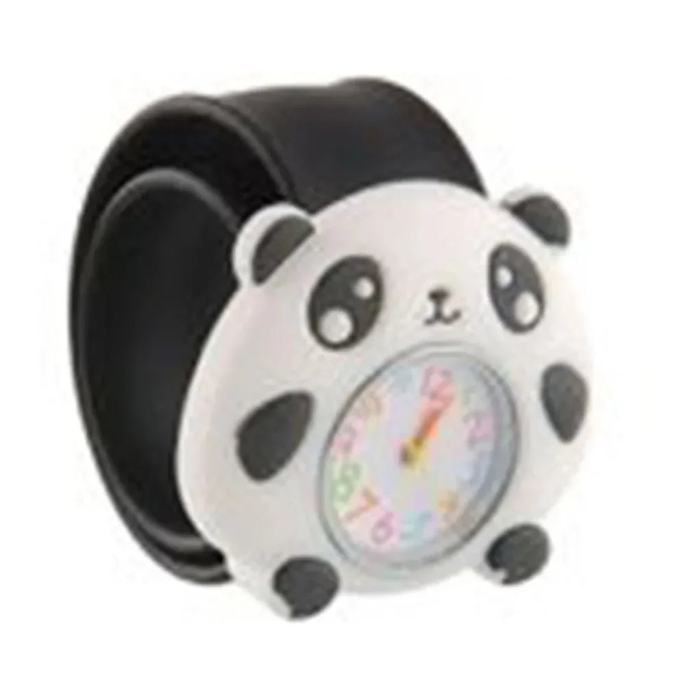Cartoon Toy Watch for Kids – Animal & Fruit Pattern Silicone Slap Band - SMARTMARTNZ