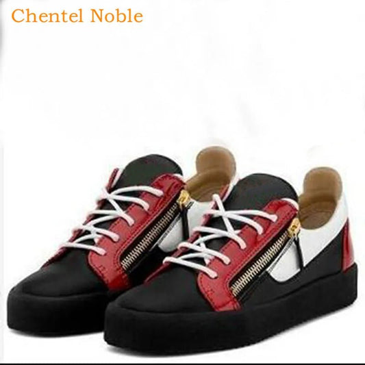 Chentel Noble Leather Men’s Casual Party Shoes – High - Quality Flats | Comfortable Tenis Masculino in Big Sizes - SMARTMARTNZ