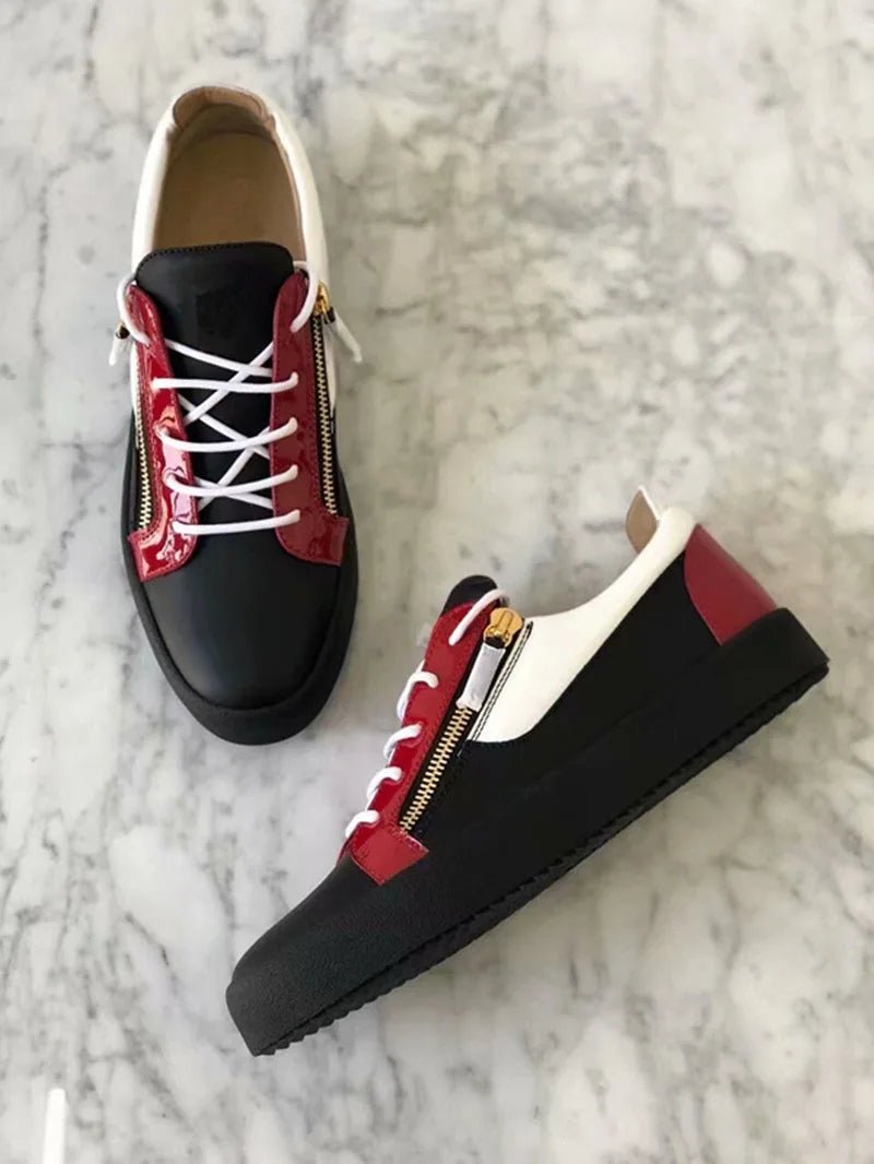 Chentel Noble Leather Men’s Casual Party Shoes – High - Quality Flats | Comfortable Tenis Masculino in Big Sizes - SMARTMARTNZ