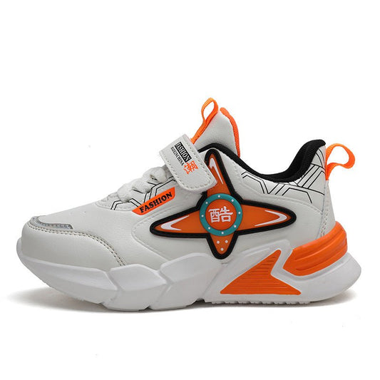 Children’s Basketball Sneakers – Leather Upper Strong Support | Stylish Design | Built for Play - SMARTMARTNZ