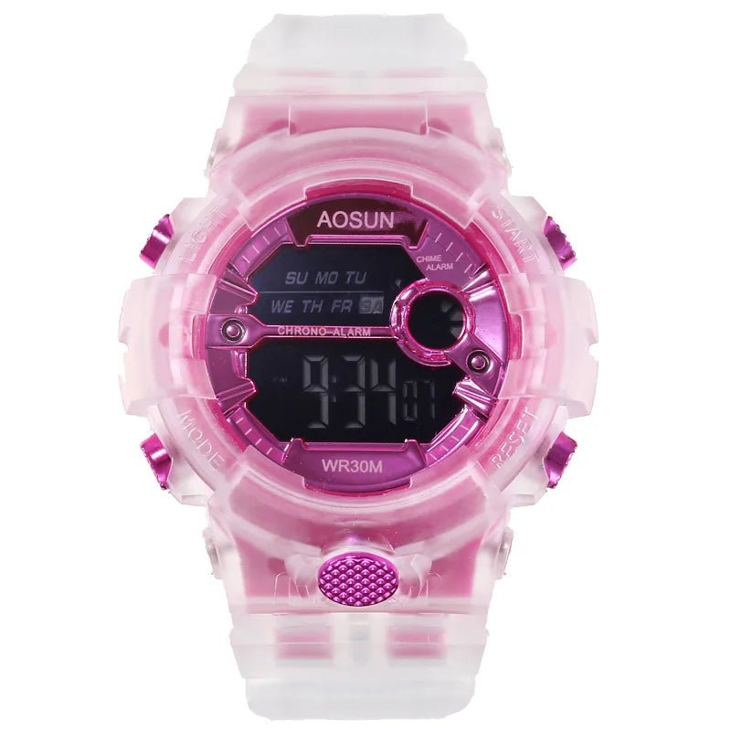 Children’s Digital Electronic Sports Watch – UTHAI CE35 Waterproof Jelly Swim Wristwatch for Kids, Teens - SMARTMARTNZ