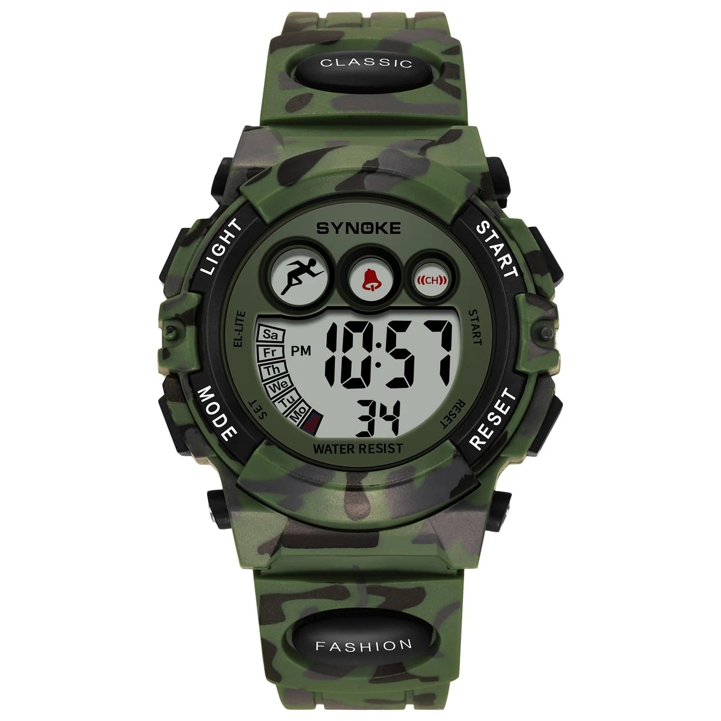 Children’s Digital Sport Watch – Boys Waterproof 50M Multifunction Alarm Outdoor Wristwatch (3–15 Years) - SMARTMARTNZ