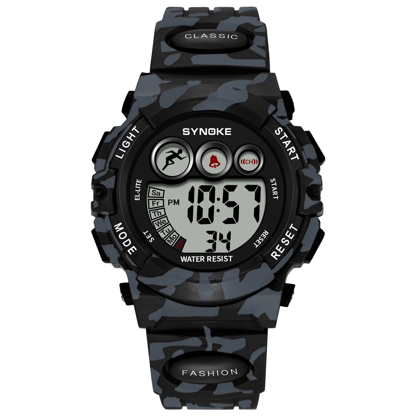 Children’s Digital Sport Watch – Boys Waterproof 50M Multifunction Alarm Outdoor Wristwatch (3–15 Years) - SMARTMARTNZ