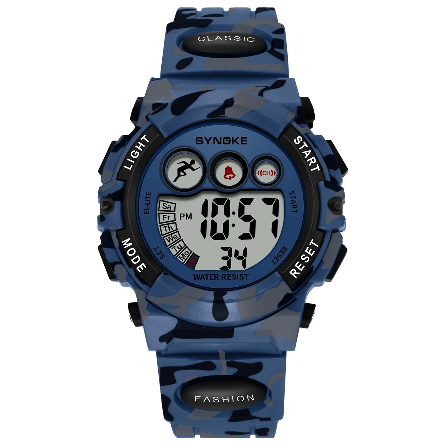 Children’s Digital Sport Watch – Boys Waterproof 50M Multifunction Alarm Outdoor Wristwatch (3–15 Years) - SMARTMARTNZ