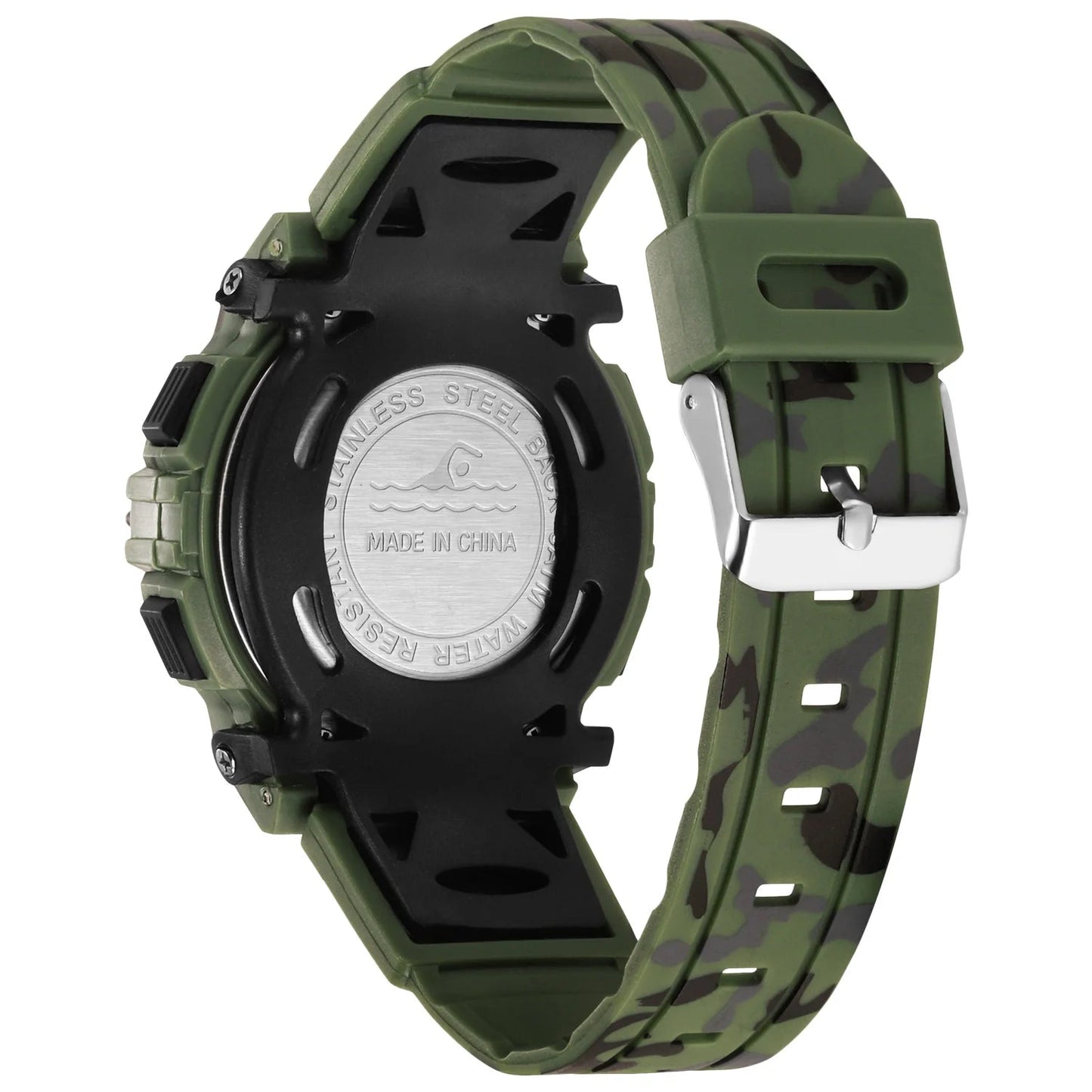 Children’s Digital Sport Watch – Boys Waterproof 50M Multifunction Alarm Outdoor Wristwatch (3–15 Years) - SMARTMARTNZ