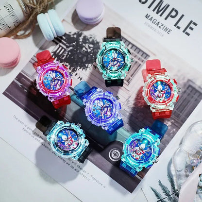 Children’s LED Digital Watch – Flash Light Alarm Wristwatch for Boys & Girls - SMARTMARTNZ