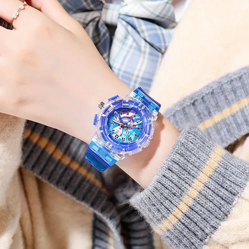 Children’s LED Digital Watch – Flash Light Alarm Wristwatch for Boys & Girls - SMARTMARTNZ