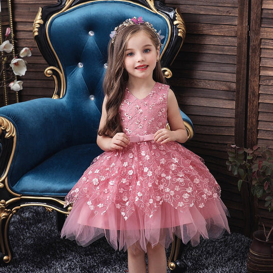 Clothing Baby Girls Middle And Small Children Kindergarten Dresses - SMARTMARTNZ