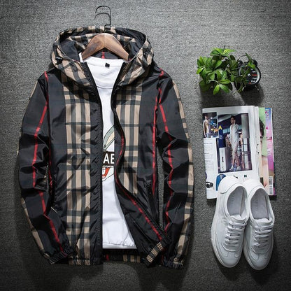COVRLGE Men’s Camouflage Hooded Jacket – Stylish Outdoor Streetwear - SMARTMARTNZ