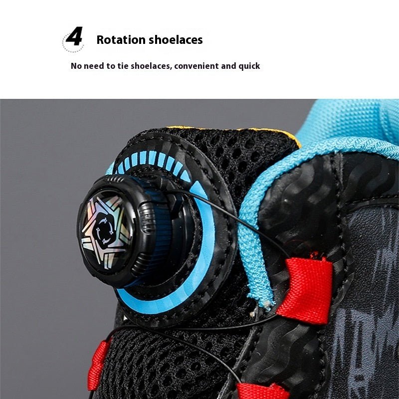 Cushion Basketball Rotating Button Running Shoes - SMARTMARTNZ
