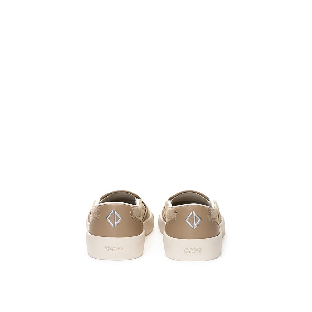 Dior Beige Leather Sneaker - SMARTMARTNZ
