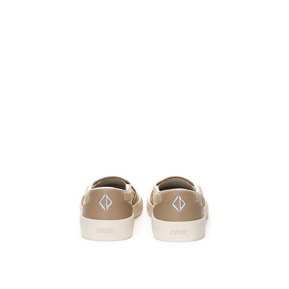 Dior Beige Leather Sneaker - SMARTMARTNZ