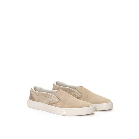 Dior Beige Leather Sneaker - SMARTMARTNZ