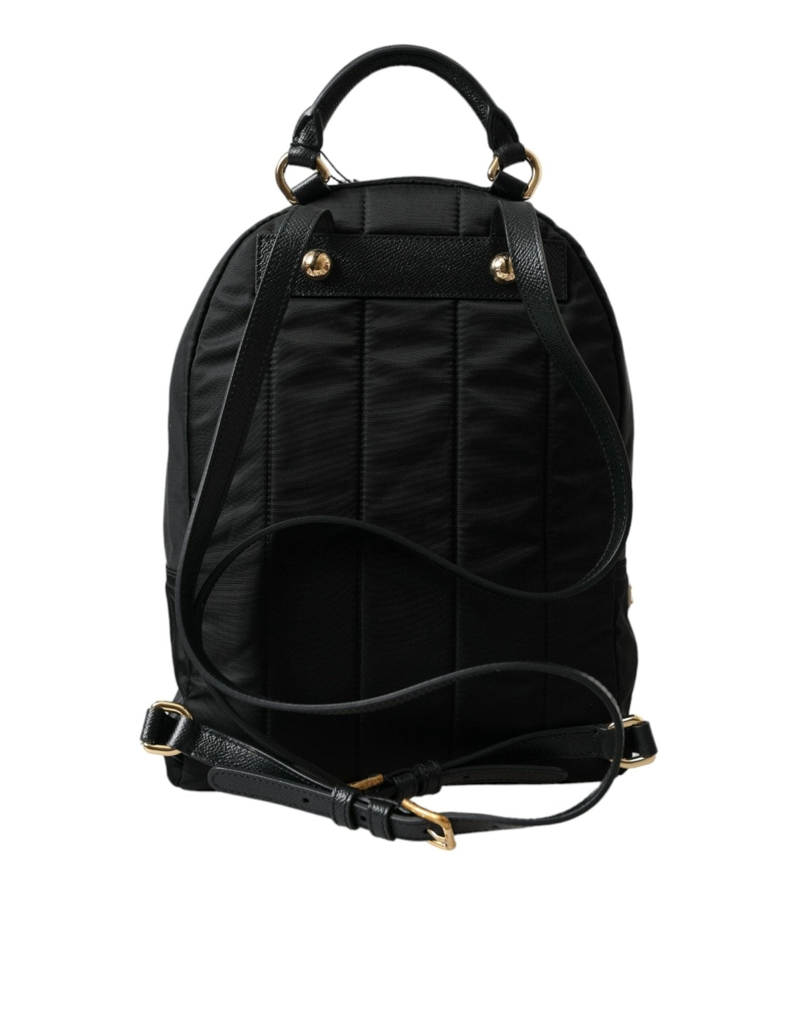 Dolce & Gabbana Black DGFAMILY Embellished Backpack VULCANO Bag - SMARTMARTNZ