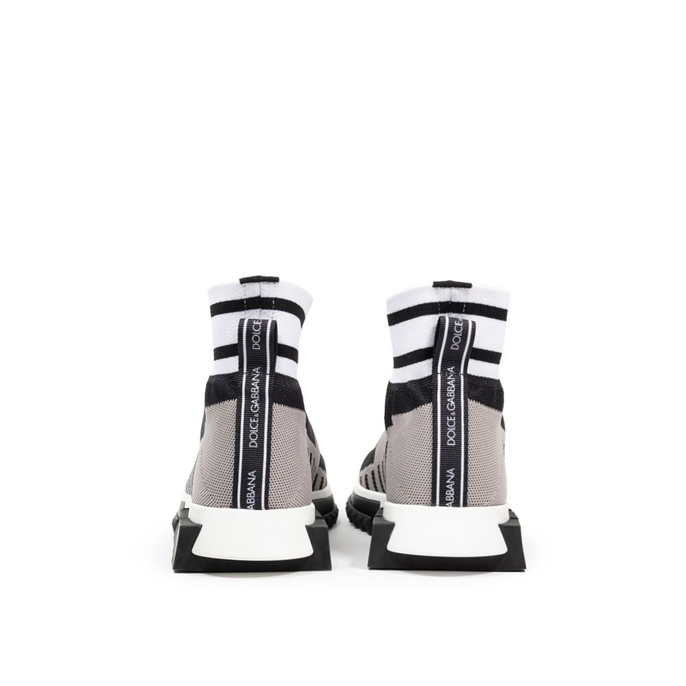 Dolce & Gabbana Black Fabric Sneaker - SMARTMARTNZ