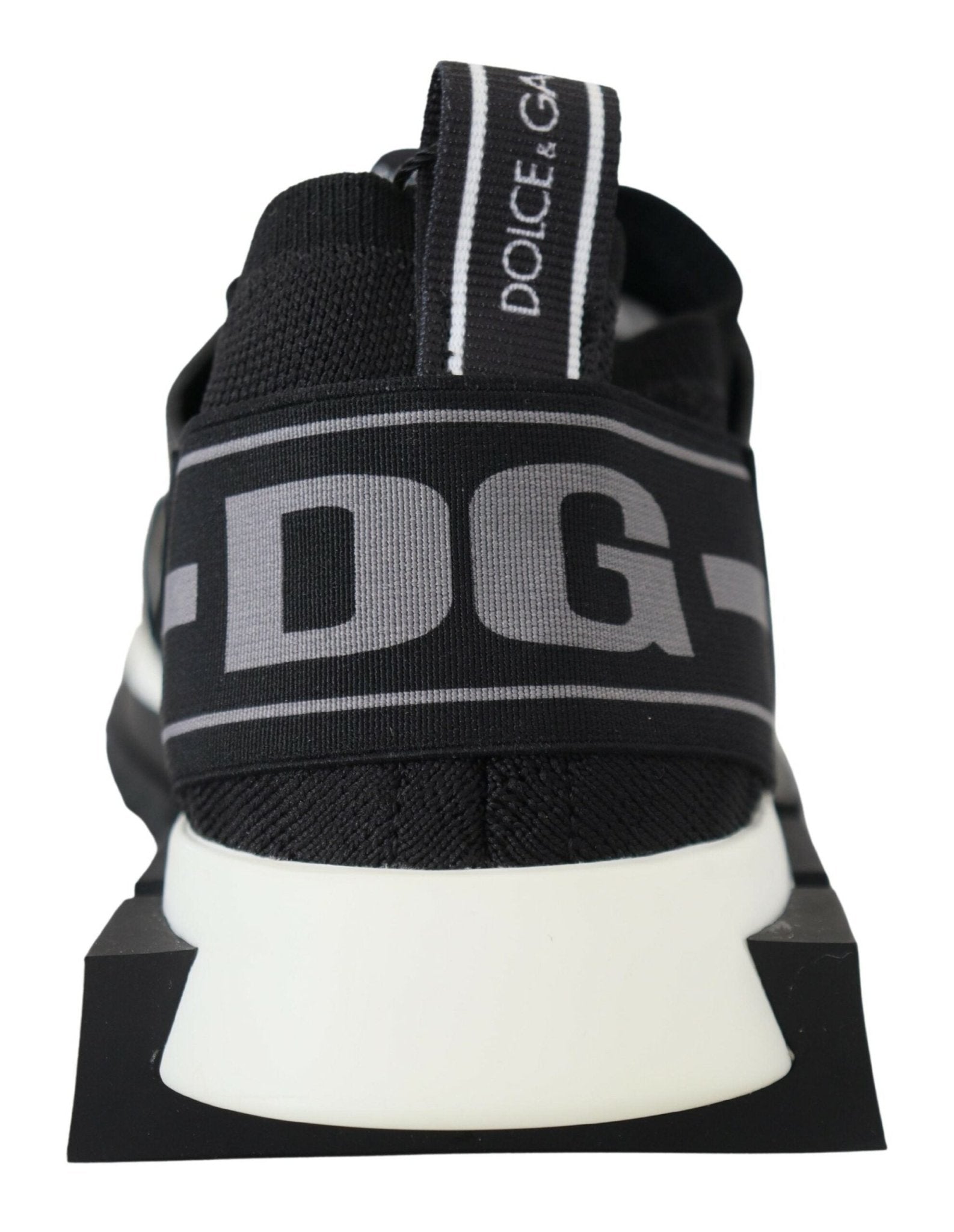 Dolce & Gabbana Black Mesh Sorrento Trekking Sneakers Shoes - SMARTMARTNZ