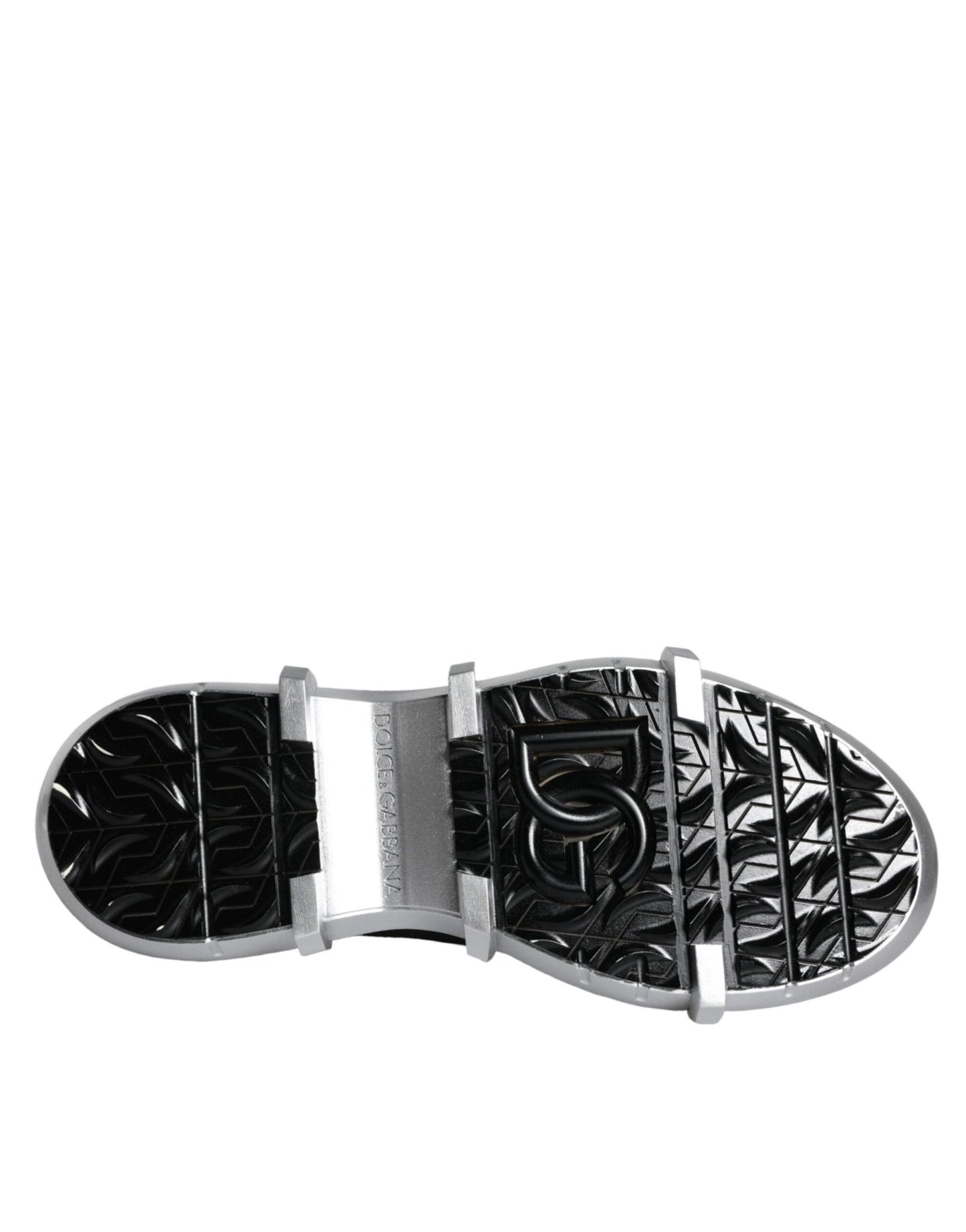 Dolce & Gabbana Black Nylon Galileo High Top Sneakers Shoes - SMARTMARTNZ