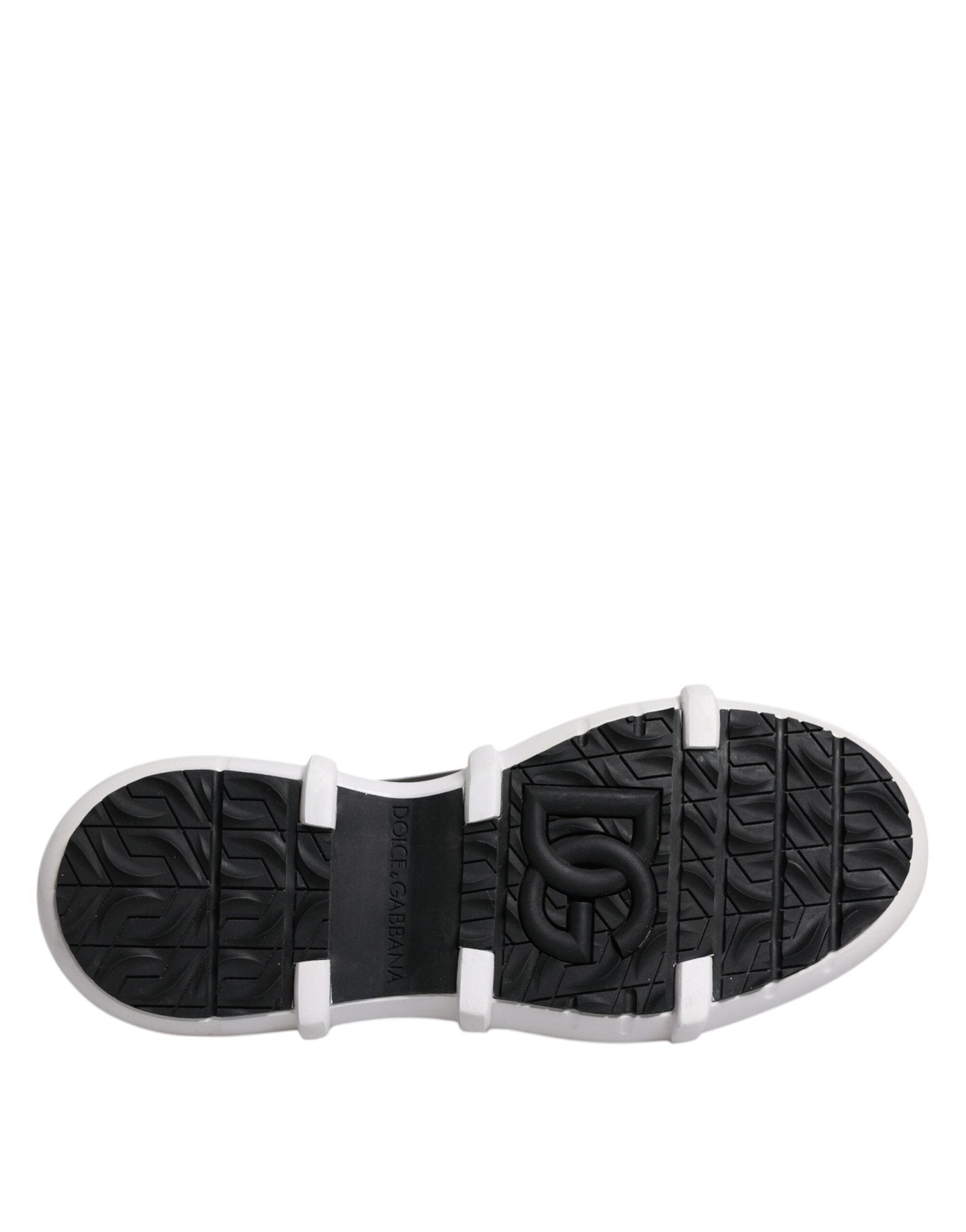 Dolce & Gabbana Black Nylon Galileo High Top Sneakers Shoes - SMARTMARTNZ