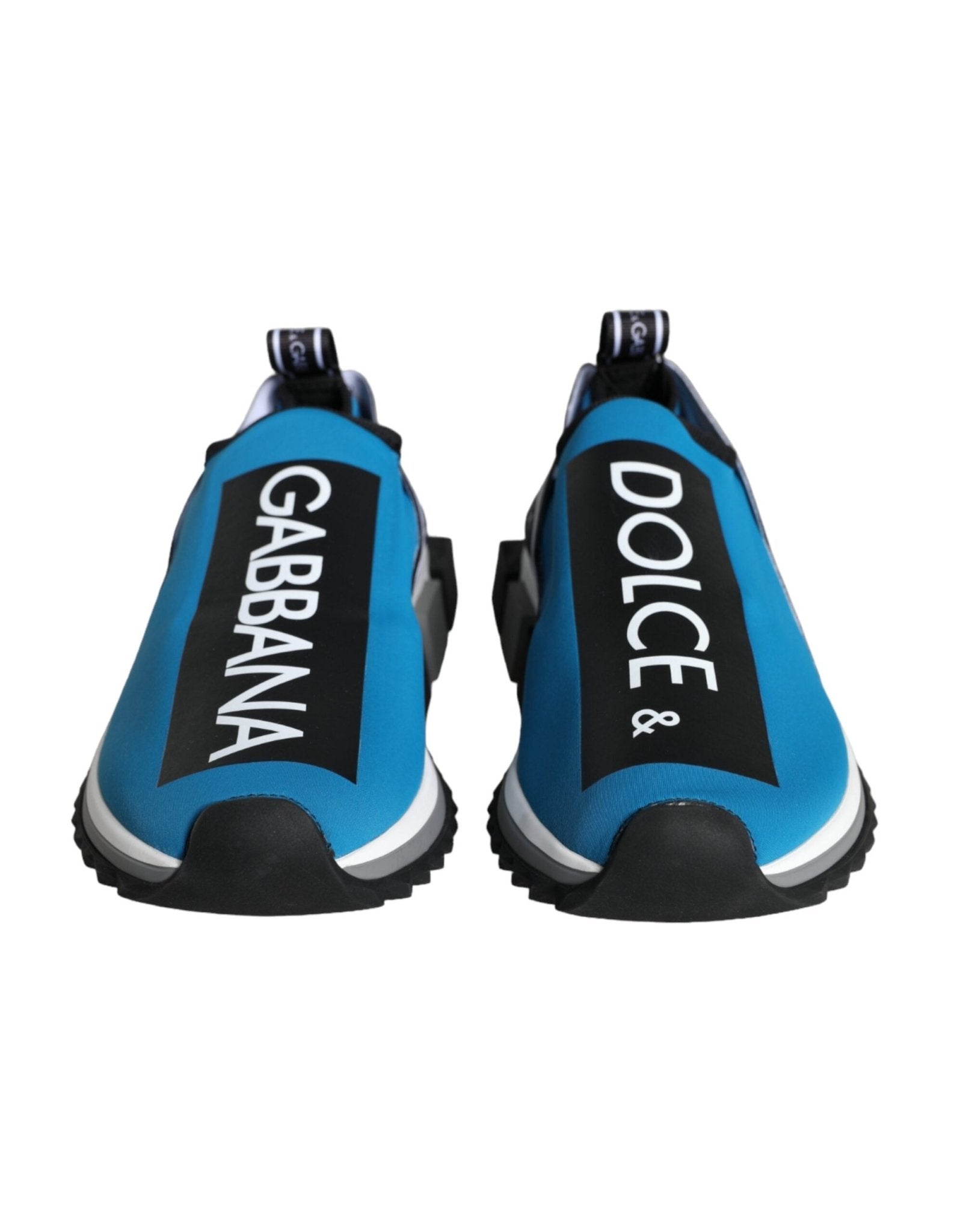 Dolce & Gabbana Blue Logo Low Top Sorrento Men Sneakers Shoes - SMARTMARTNZ