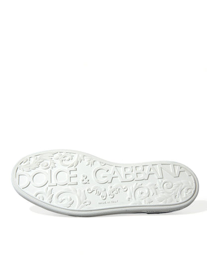 Dolce & Gabbana Blue Suede Caiman Loafers Saint Tropez Shoes - SMARTMARTNZ