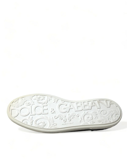 Dolce & Gabbana Blue Suede Caiman Men Loafers Slippers Shoes - SMARTMARTNZ