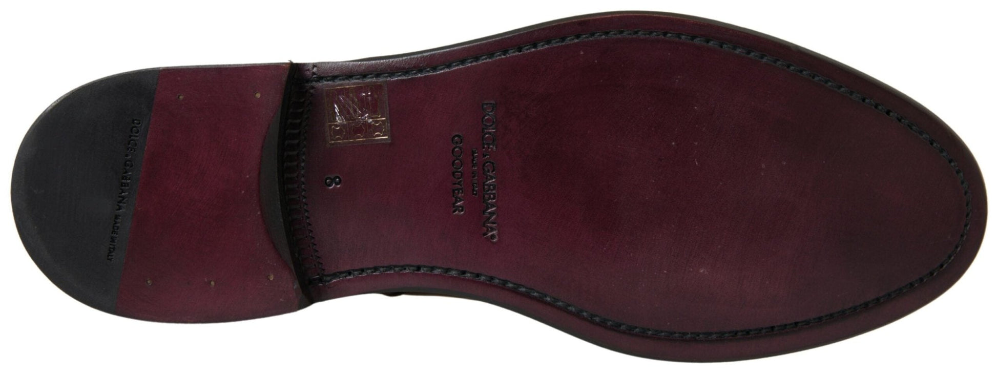 Dolce & Gabbana Brown Leather Chelsea Mens Boots Shoes - SMARTMARTNZ