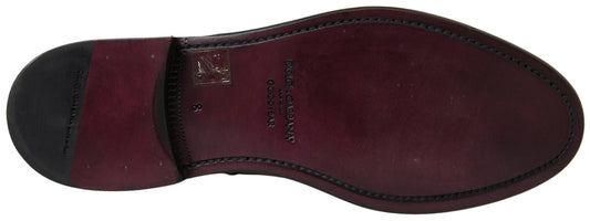 Dolce & Gabbana Brown Leather Chelsea Mens Boots Shoes - SMARTMARTNZ