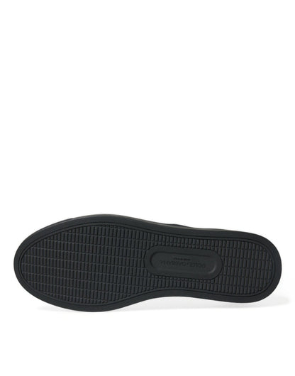 Dolce & Gabbana Brown Leopard Pony Hair Leather Sneakers Shoes - SMARTMARTNZ