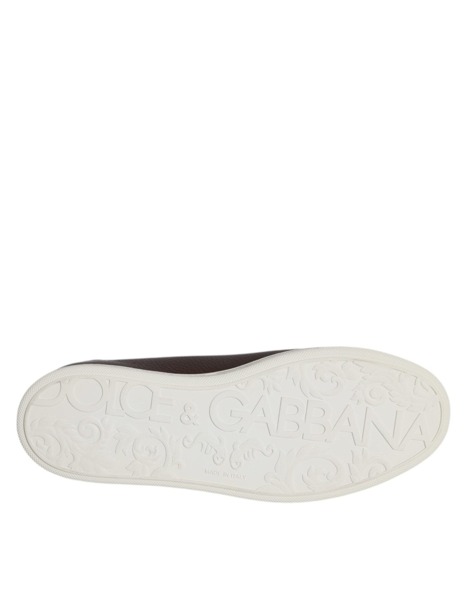 Dolce & Gabbana Brown Low Top Men Saint Tropez Sneakers Shoes - SMARTMARTNZ