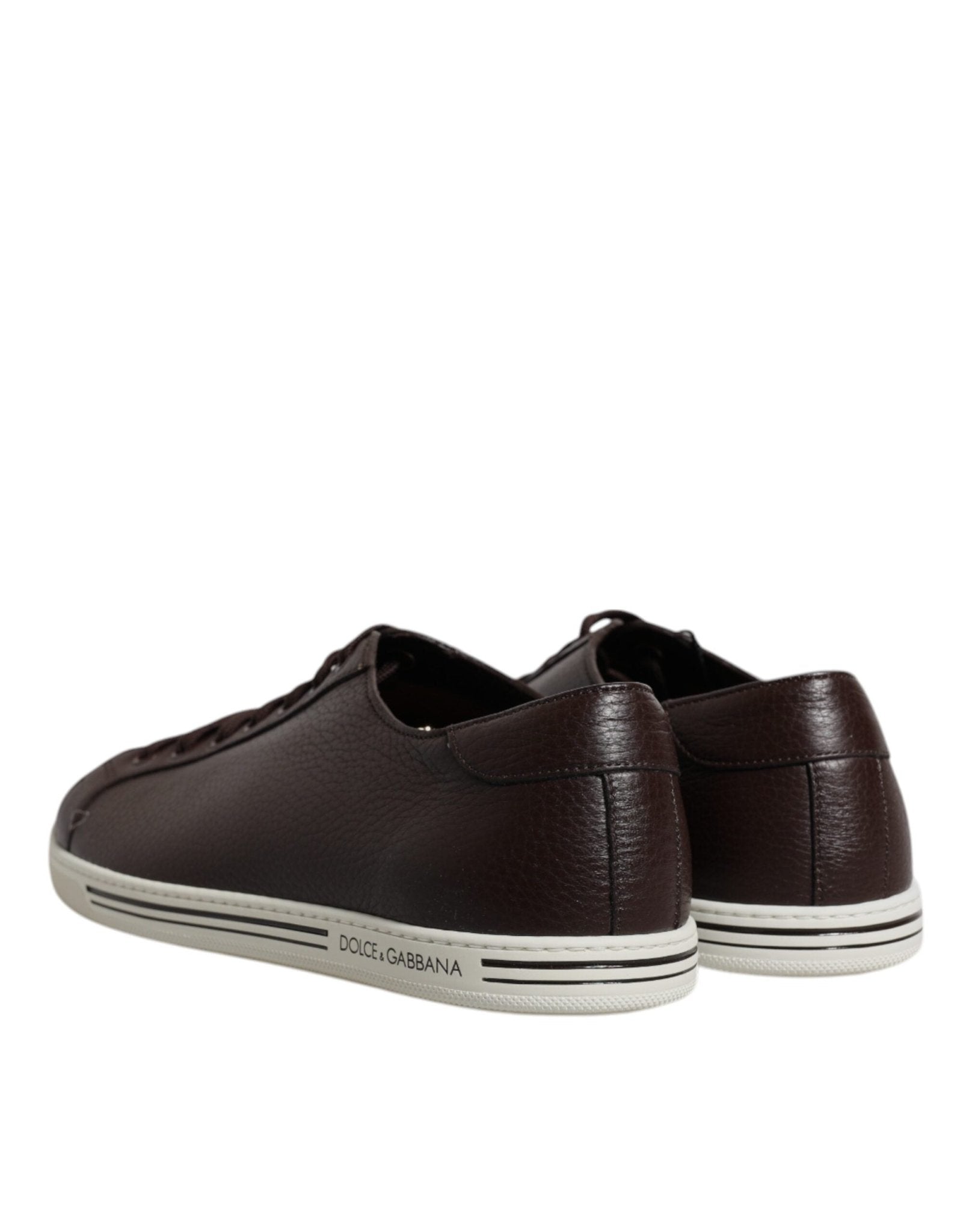 Dolce & Gabbana Brown Low Top Men Saint Tropez Sneakers Shoes - SMARTMARTNZ