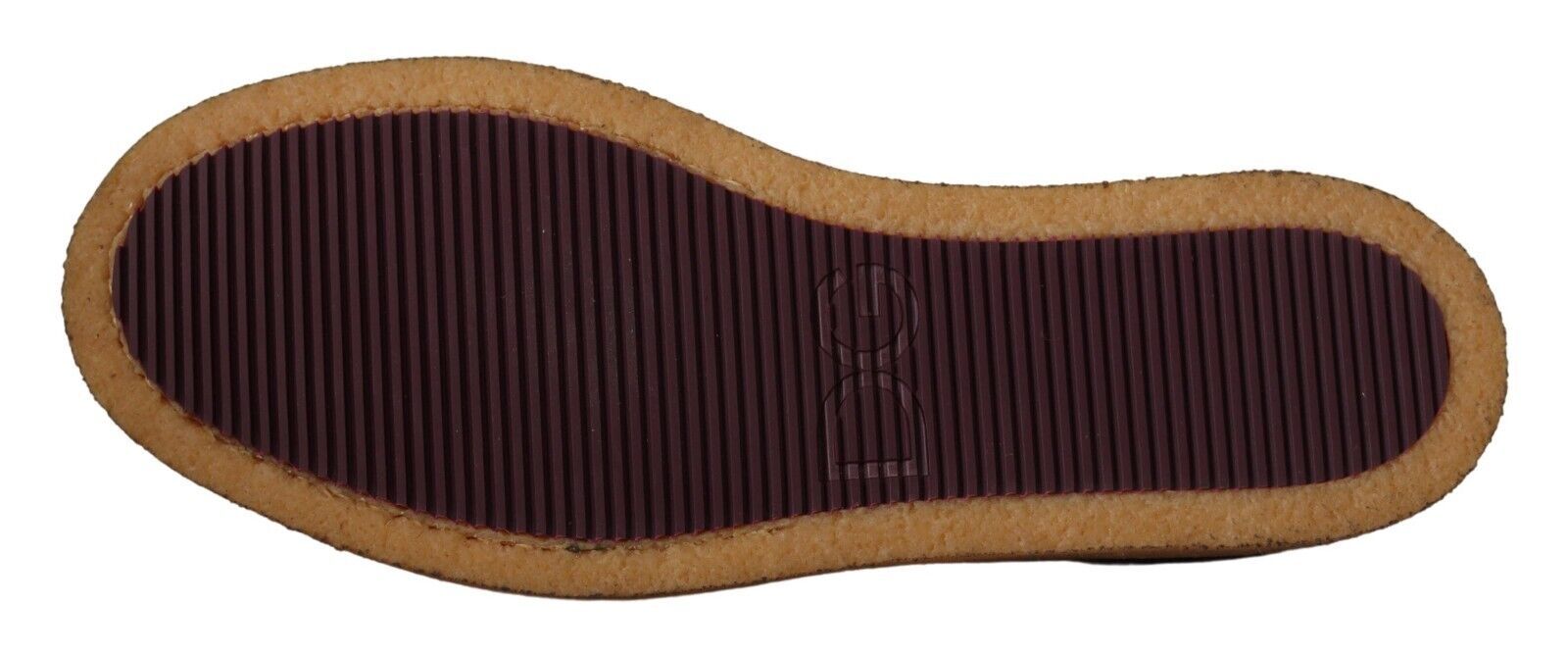 Dolce & Gabbana Brown Suede Leather Slip On Flats Moccasin Shoes - SMARTMARTNZ