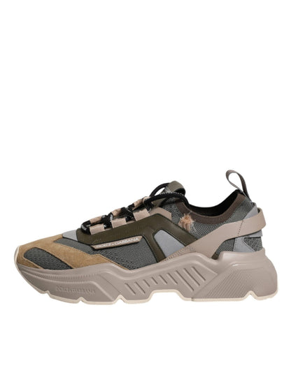 Dolce & Gabbana Multicolor Daymaster Low Top Sneakers Shoes - SMARTMARTNZ