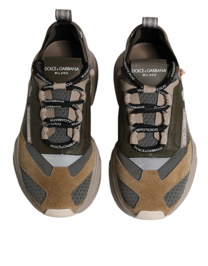 Dolce & Gabbana Multicolor Daymaster Low Top Sneakers Shoes - SMARTMARTNZ
