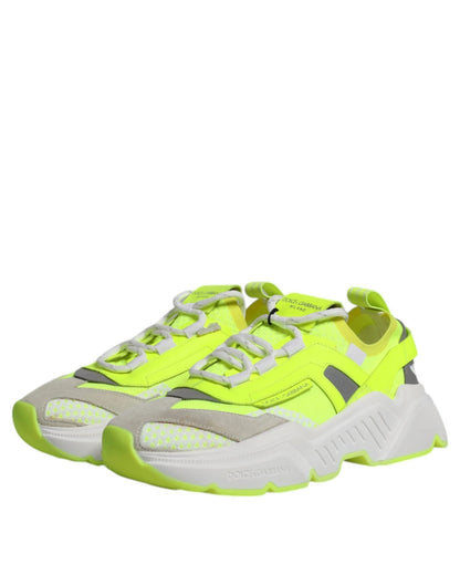 Dolce & Gabbana Multicolor Daymaster Low Top Sneakers Shoes - SMARTMARTNZ
