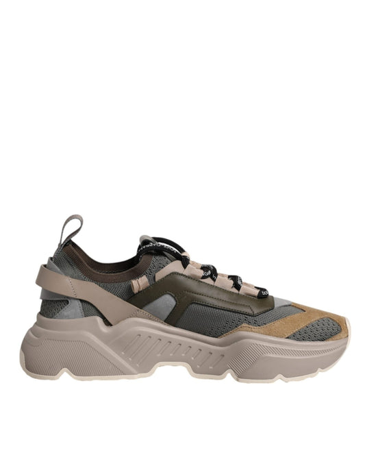 Dolce & Gabbana Multicolor Daymaster Low Top Sneakers Shoes - SMARTMARTNZ