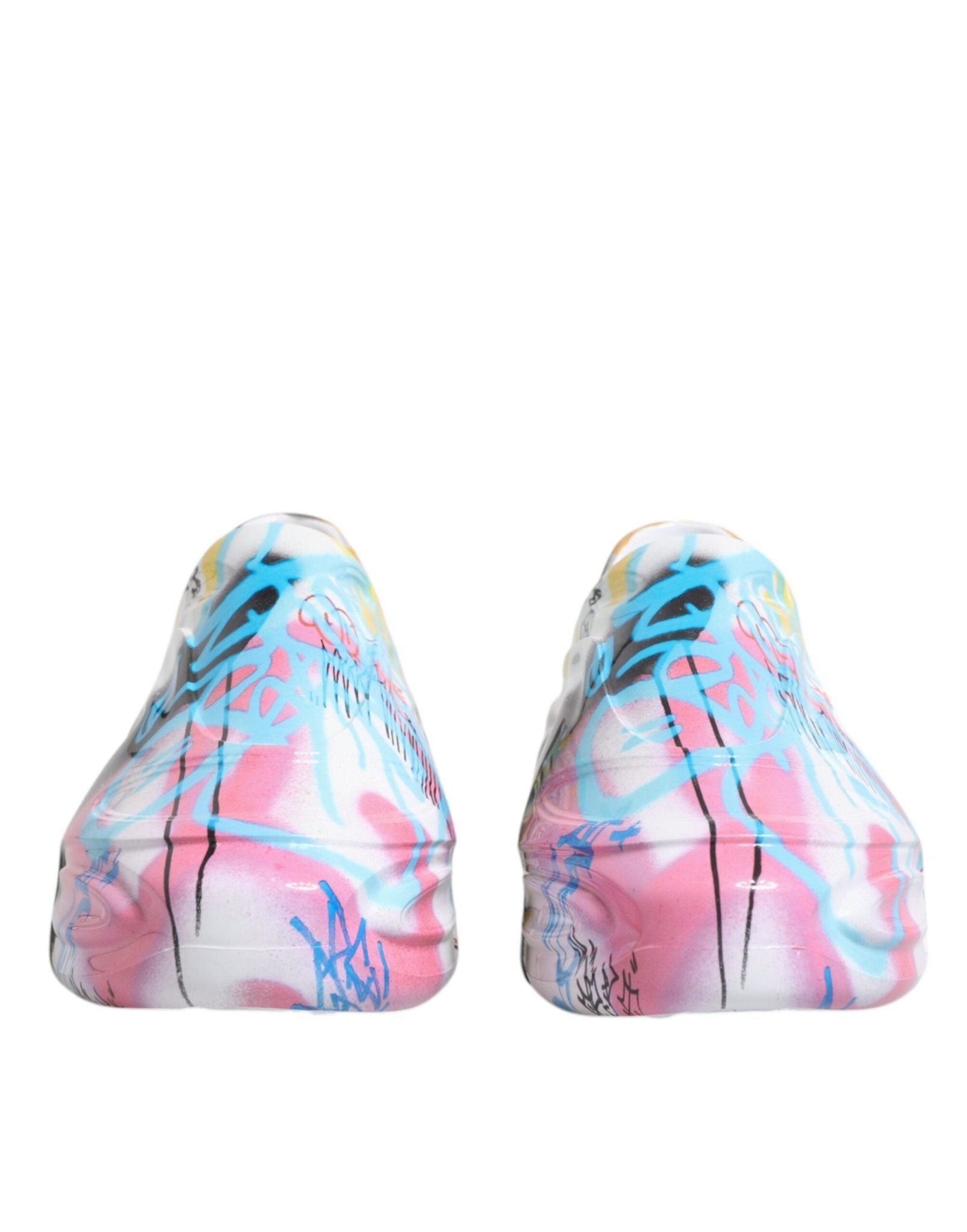 Dolce & Gabbana Multicolor Graffiti Daymaster Sneakers Shoes - SMARTMARTNZ