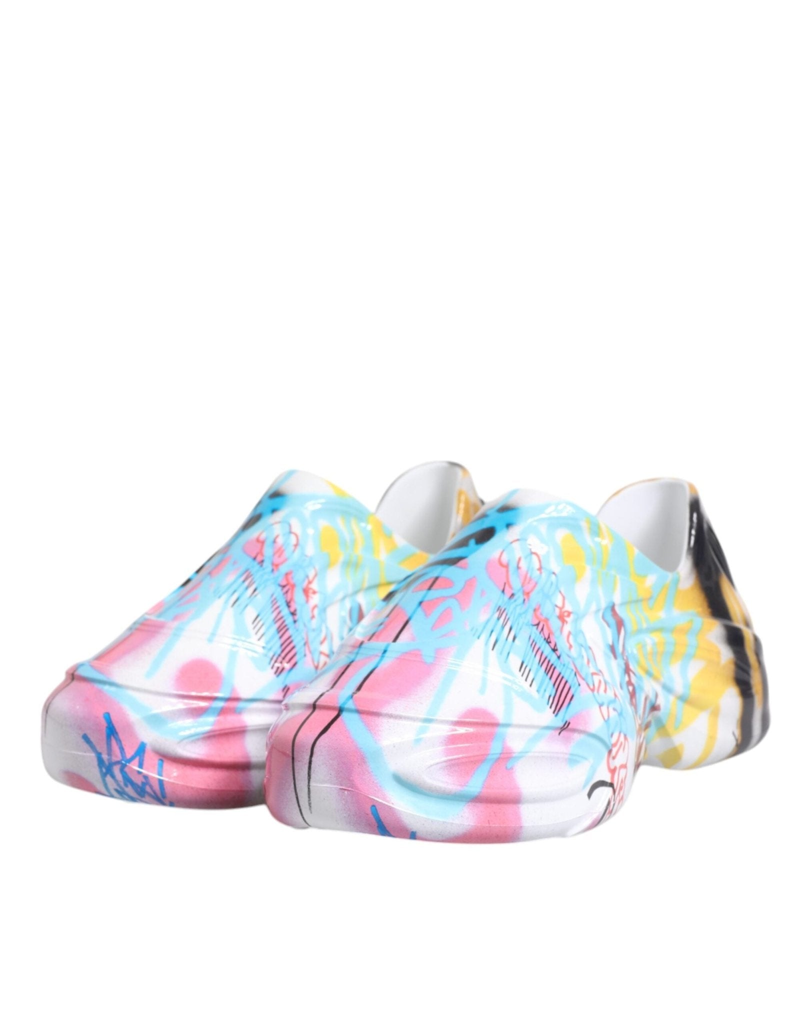 Dolce & Gabbana Multicolor Graffiti Daymaster Sneakers Shoes - SMARTMARTNZ