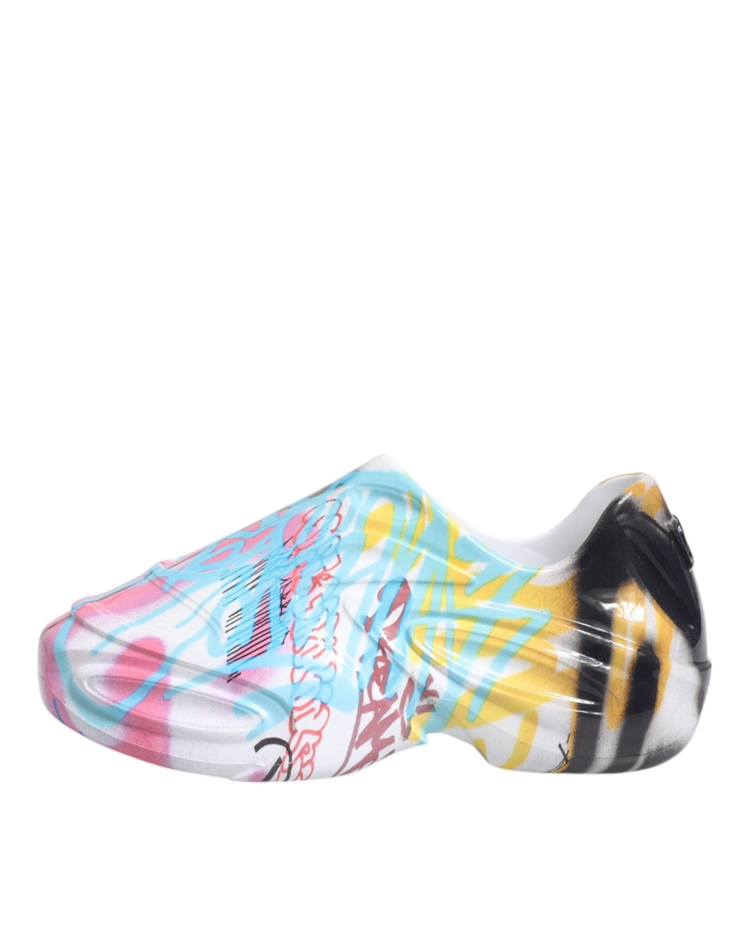 Dolce & Gabbana Multicolor Graffiti Daymaster Sneakers Shoes - SMARTMARTNZ