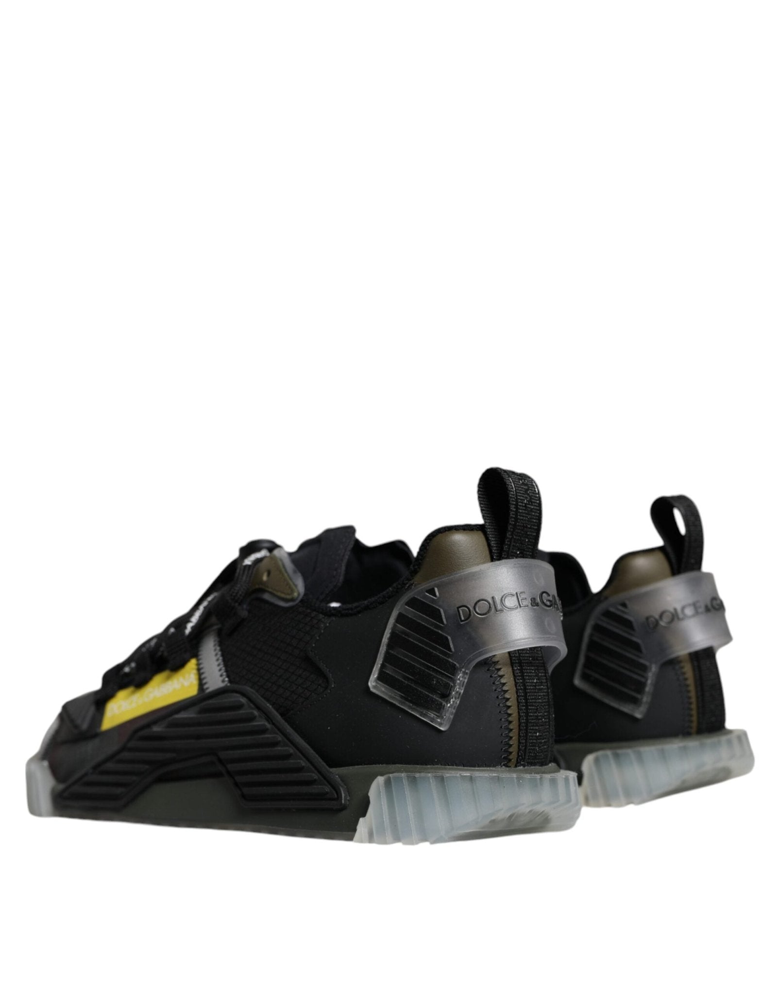 Dolce & Gabbana Multicolor Lace Up Low Top NS1 Sneakers Shoes - SMARTMARTNZ
