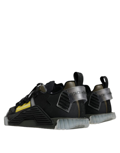 Dolce & Gabbana Multicolor Lace Up Low Top NS1 Sneakers Shoes - SMARTMARTNZ
