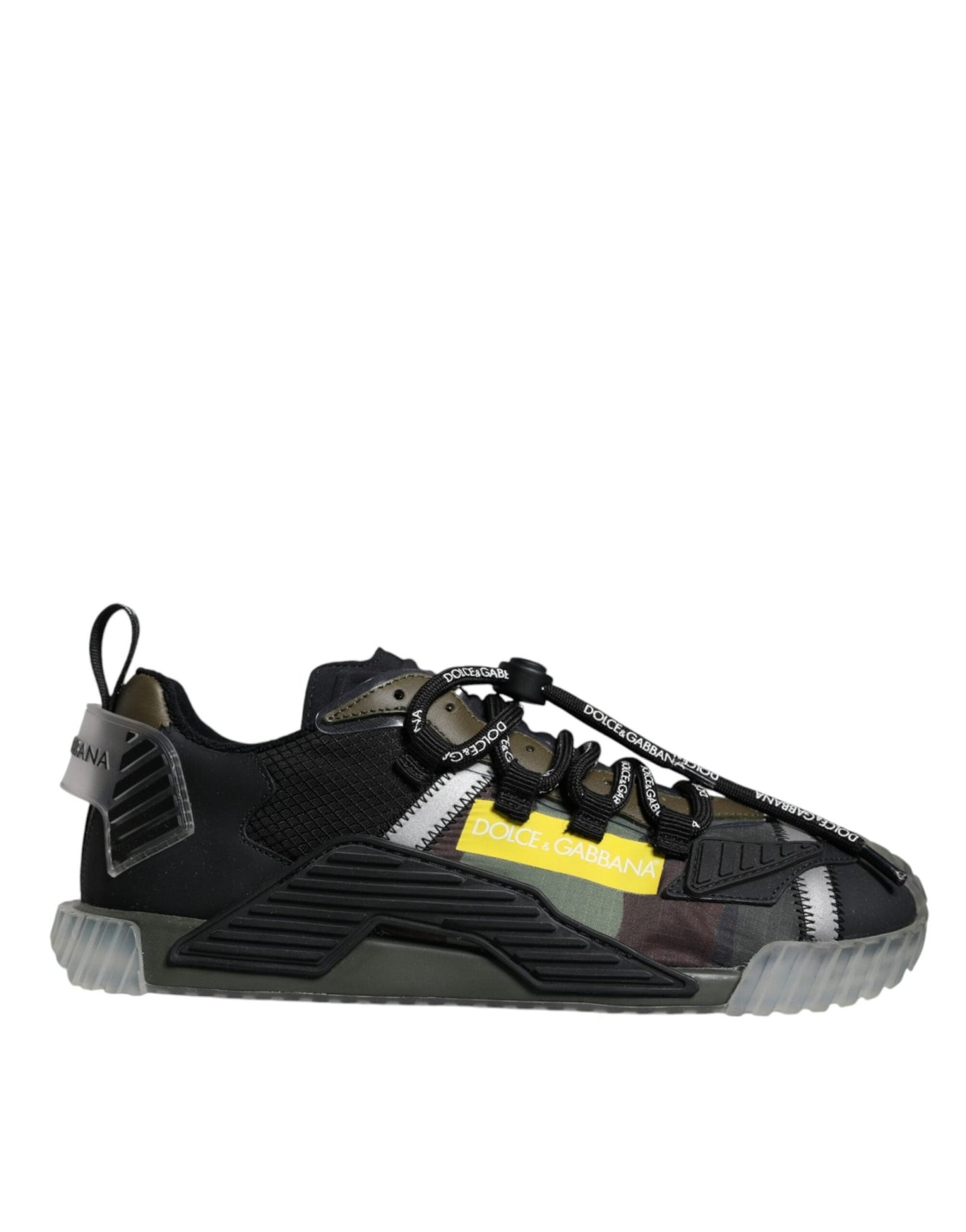 Dolce & Gabbana Multicolor Lace Up Low Top NS1 Sneakers Shoes - SMARTMARTNZ