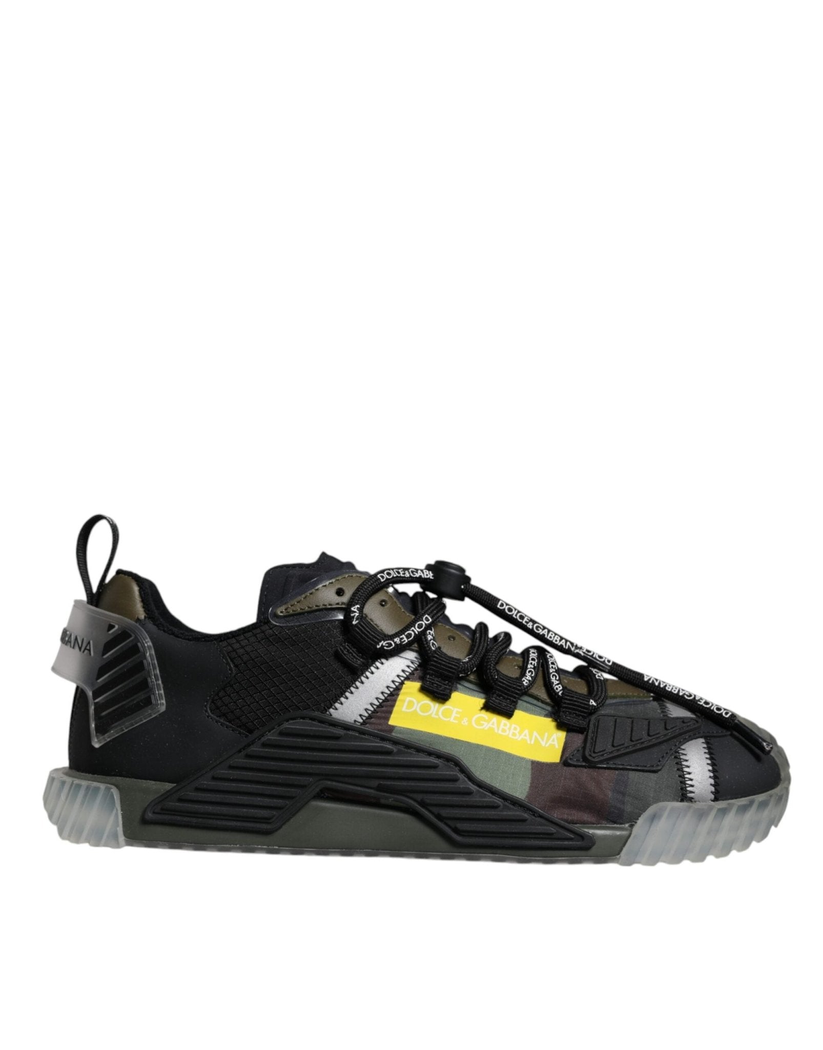 Dolce & Gabbana Multicolor Lace Up Low Top NS1 Sneakers Shoes - SMARTMARTNZ