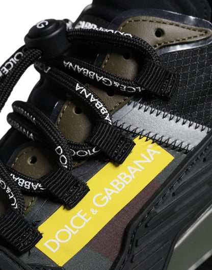 Dolce & Gabbana Multicolor Lace Up Low Top NS1 Sneakers Shoes - SMARTMARTNZ