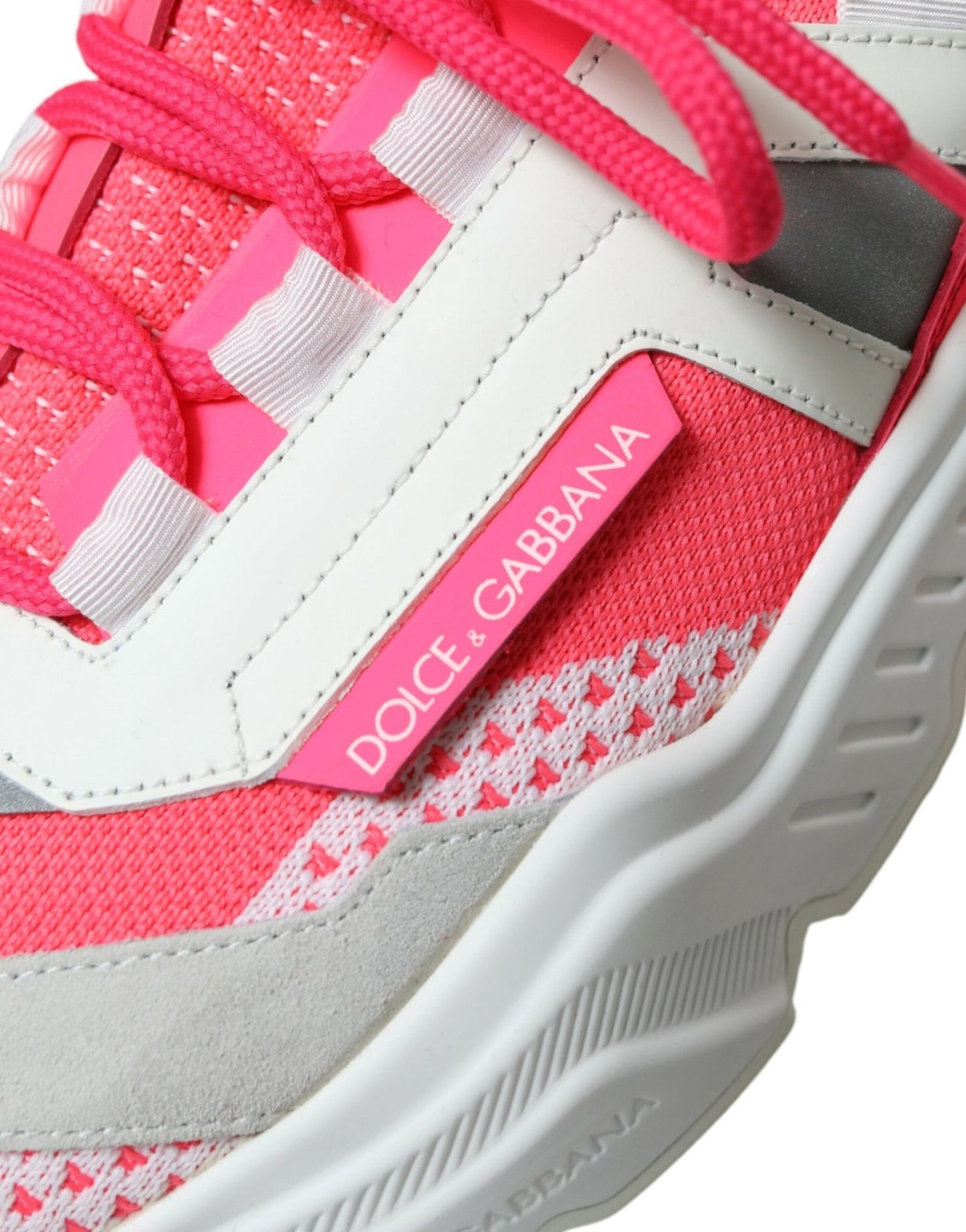 Dolce & Gabbana Multicolor Leather Daymaster Low Top Sneakers Shoes - SMARTMARTNZ